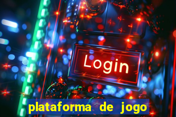 plataforma de jogo nova pagando